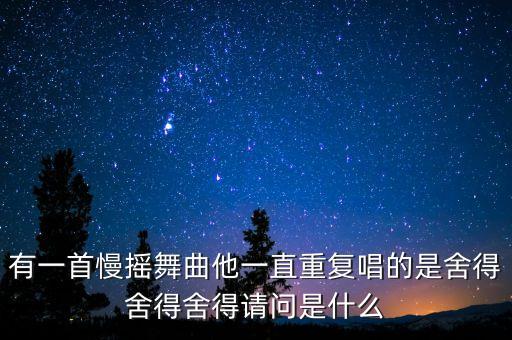 广场舞哪个舍得你，哪个舍得你伴奏