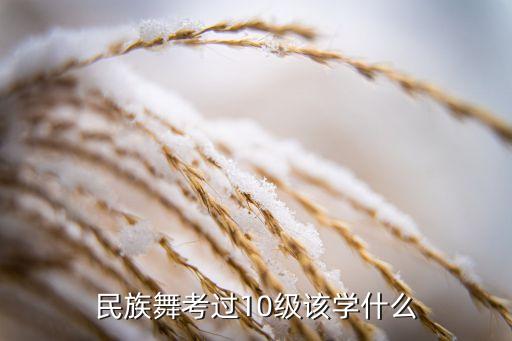 儿童舞蹈十级学什么名字，民族舞考过10级该学什么