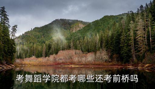 考舞蹈学院都考哪些还考前桥吗