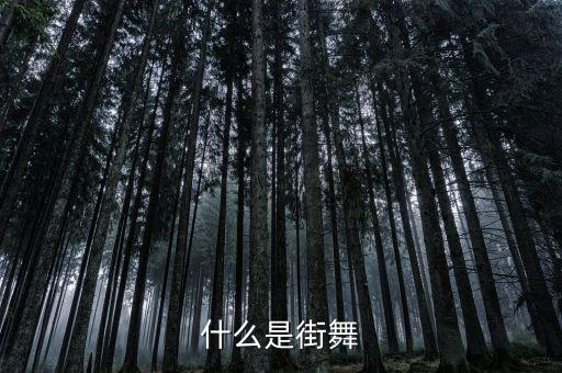 街舞是什么，什么是街舞