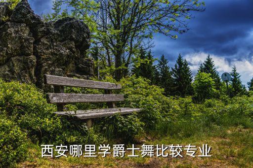 西安哪里学爵士舞比较专业