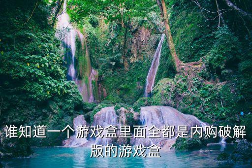 谁知道一个游戏盒里面全都是内购破解版的游戏盒