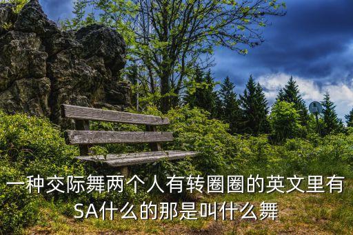 一种交际舞两个人有转圈圈的英文里有SA什么的那是叫什么舞
