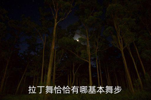 拉丁舞恰恰有哪基本舞步