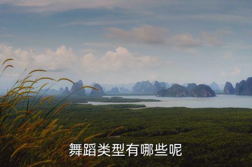 舞蹈类型有哪些呢