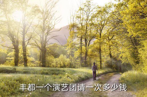 丰都一个演艺团请一次多少钱