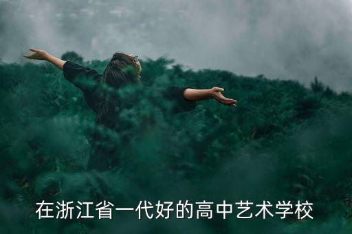 在浙江省一代好的高中艺术学校