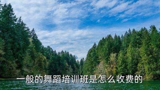 一般的舞蹈培训班是怎么收费的