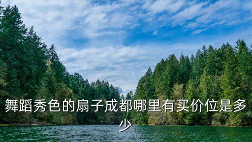 广场舞长扇双扇多少钱，舞蹈的扇子成都哪里有买价位是多少