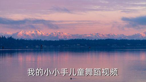 我的小小手儿童舞蹈视频