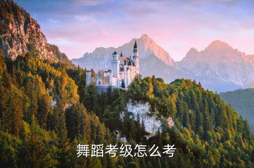 舞蹈考级怎么考