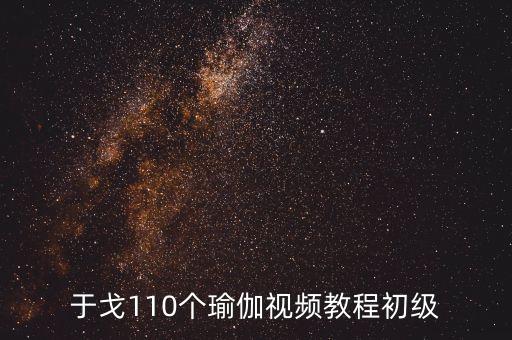 于戈110个瑜伽视频教程初级