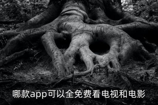 哪款app可以全免费看电视和电影