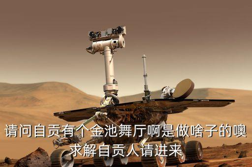 请问自贡有个金池舞厅啊是做啥子的噢求解自贡人请进来