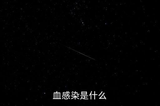 血感染是什么