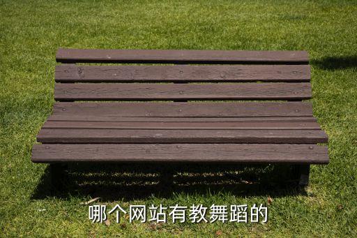 哪个网站有教舞蹈的