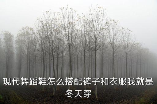 现代舞蹈鞋怎么搭配裤子和衣服我就是冬天穿