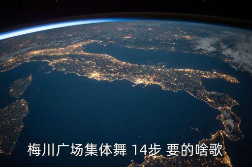 十四步舞曲叫什么名字，梅川广场集体舞 14步 要的啥歌