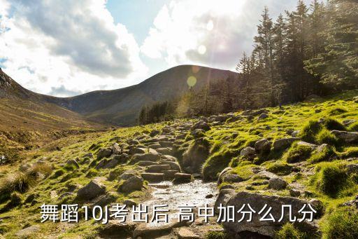 舞蹈10J考出后 高中加分么几分