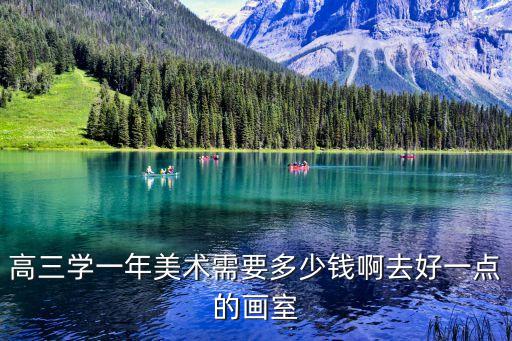 高三学一年美术需要多少钱啊去好一点的画室