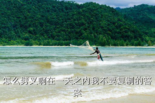 怎么劈叉啊在一天之内我不要复制的答案
