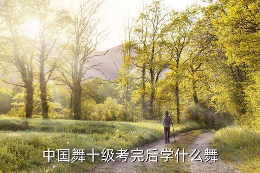 舞蹈十级以后该干什么，民族舞考过10级该学什么