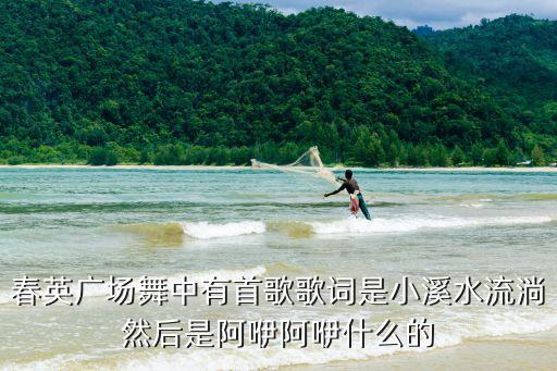 春英广场舞中有首歌歌词是小溪水流淌然后是阿咿阿咿什么的