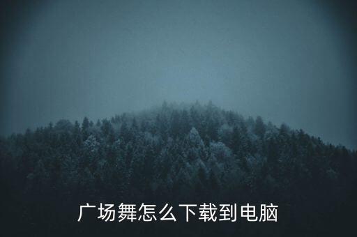 电脑上怎么下载广场舞视频怎么下载安装，广场舞视频怎么下载