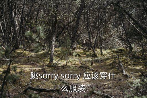 跳sorry sorry 应该穿什么服装