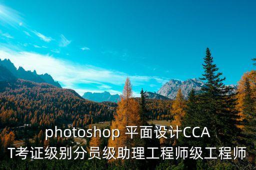 cbdf ccat 有什么区别，photoshop 平面设计CCAT考证级别分员级助理工程师级工程师