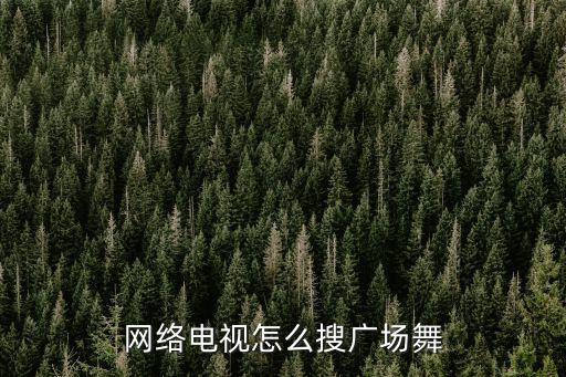 网络电视怎么搜广场舞