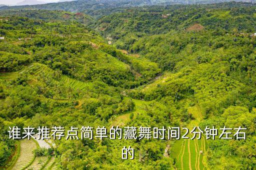 简单的藏族舞蹈有什么名字大全集，有没有简单易学的藏族舞蹈两分钟左右谢谢
