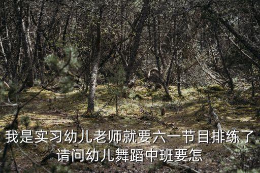 我是实习幼儿老师就要六一节目排练了请问幼儿舞蹈中班要怎