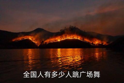 全国人有多少人跳广场舞