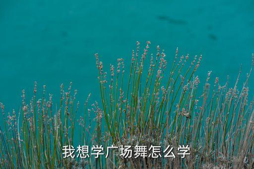 我想学广场舞怎么学