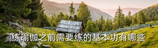 练瑜伽之前需要练的基本功有哪些