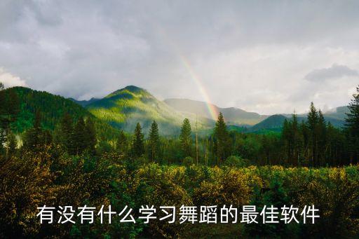 有没有什么学习舞蹈的最佳软件