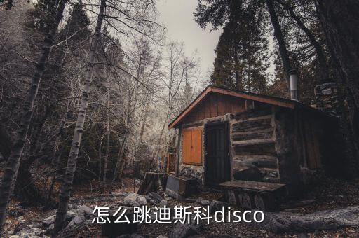 怎么跳迪斯科disco
