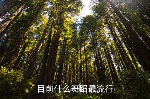 目前什么舞蹈最流行