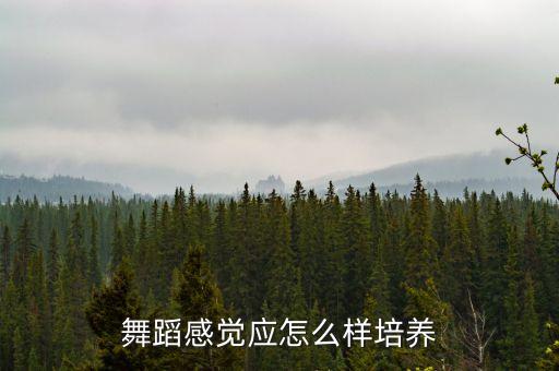 怎么练舞蹈感觉，怎么才能让自己舞感变好