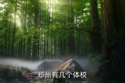 郑州体校，郑州市体校在那