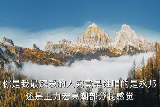 你是我最深最深的爱是什么歌，你是我最爱的深爱的吾爱的心爱的是哪首歌里的歌词