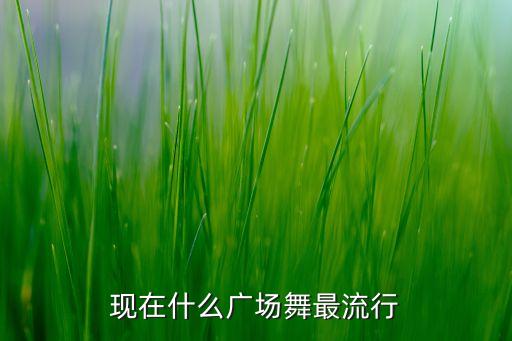 现在什么广场舞最流行