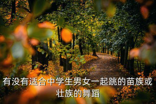 有没有适合中学生男女一起跳的苗族或壮族的舞蹈