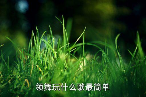 领舞玩什么歌最简单