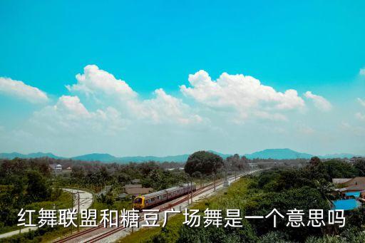 红舞联盟和糖豆广场舞是一个意思吗