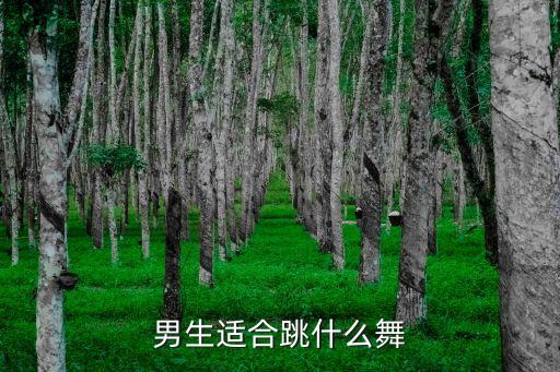 男生适合跳什么舞