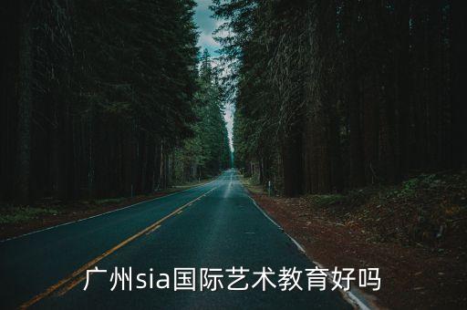 广州sia国际艺术教育好吗