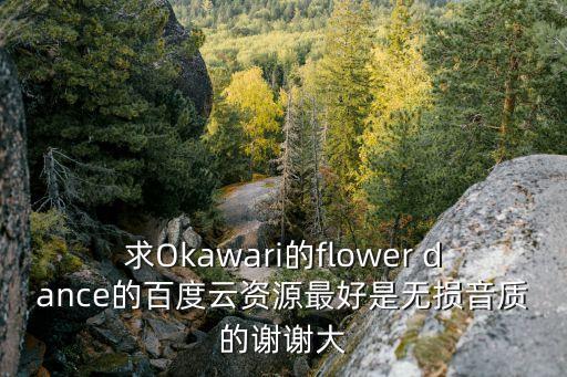 求Okawari的flower dance的百度云资源最好是无损音质的谢谢大