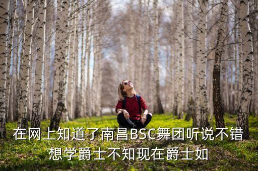 在网上知道了南昌BSC舞团听说不错想学爵士不知现在爵士如